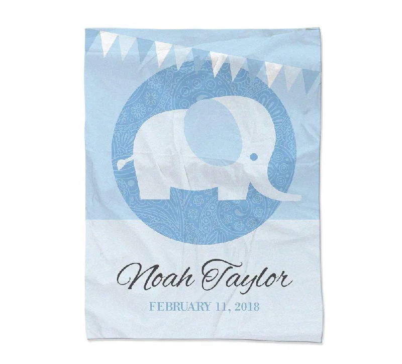 Wool blankets with natural warmth and insulationBlue Elephant Blanket - Large (54x72") Wool blankets with natural warmth and insulationBlue Elephant Blanket - Large (54x72")