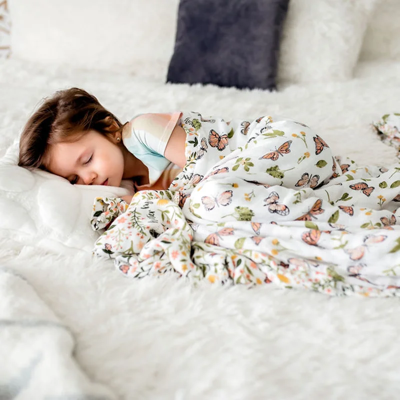 King - size blankets to cover large beds comfortablyButterfly + Flutterby Oh So Soft Snuggle Blanket King - size blankets to cover large beds comfortablyButterfly + Flutterby Oh So Soft Snuggle Blanket