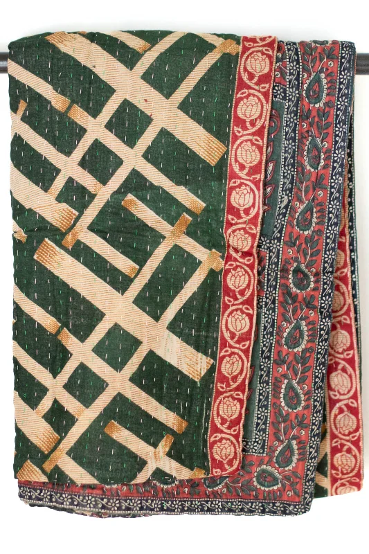 Cashmere blankets for ultimate softness and luxuryCelebration Kantha Throw