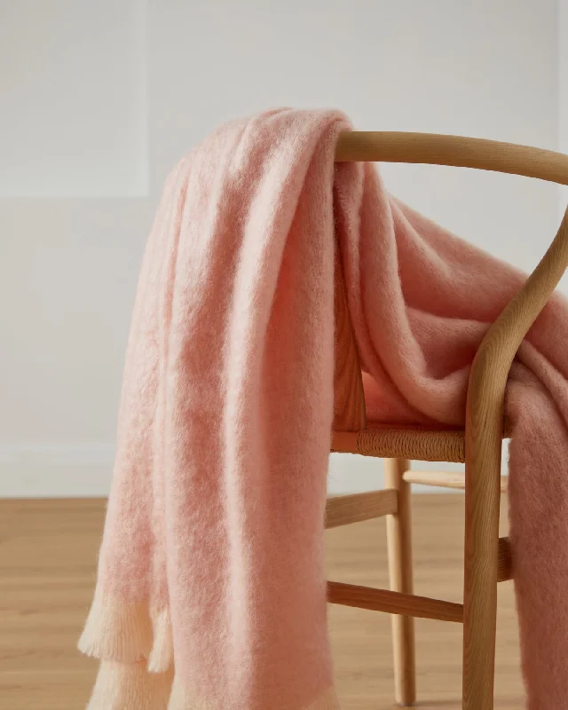 Recycled polyester blankets for an eco - conscious optionFoxford Cherry Blossom Mohair Throw Recycled polyester blankets for an eco - conscious optionFoxford Cherry Blossom Mohair Throw