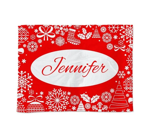 King - size blankets to cover large beds comfortablyChristmas Pattern Blanket - Small