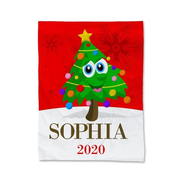 Microfiber blankets that are durable and easy to care forChristmas Tree Blanket - Large