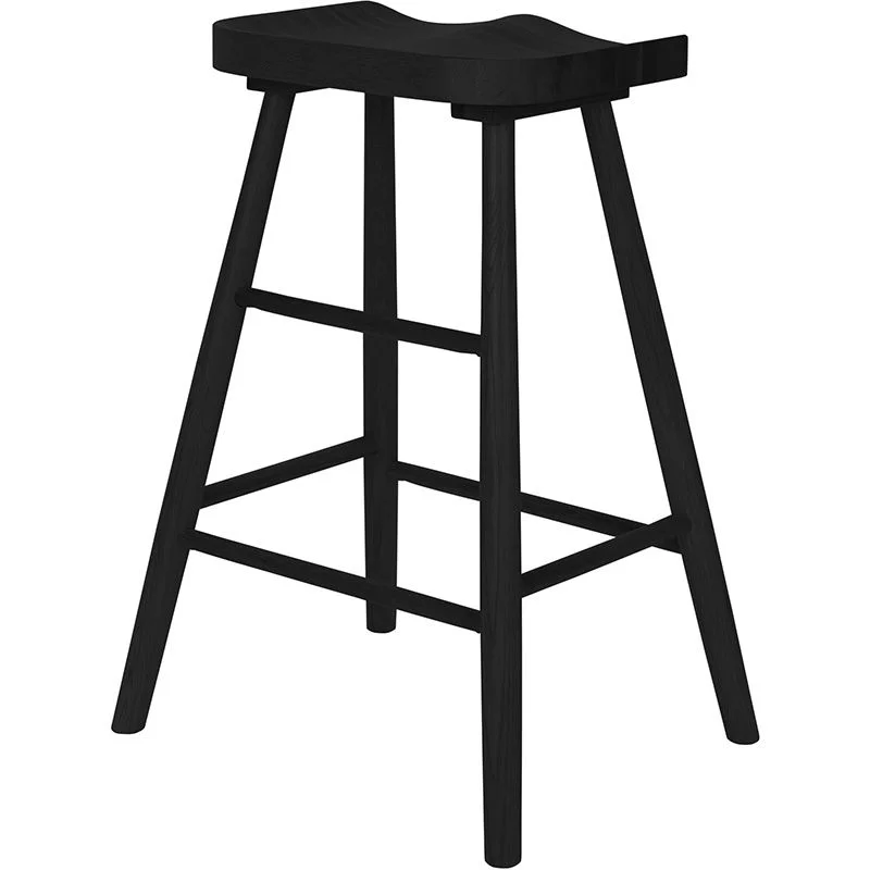 Fleece blankets for a cozy and plush textureTall Vander Stool - Black