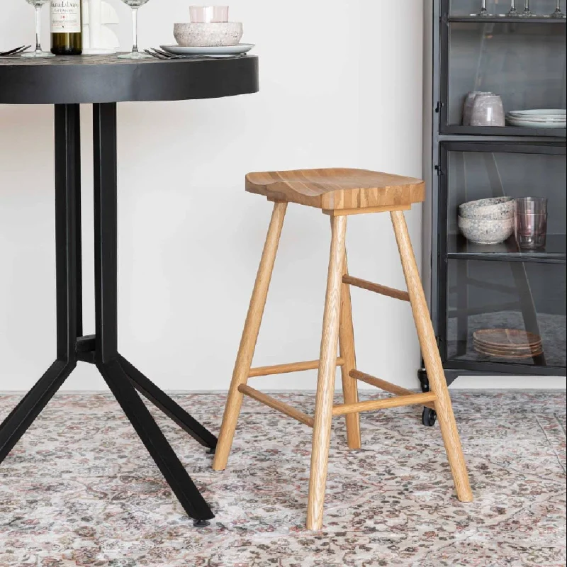 Queen - size blankets for standard - sized bedsTall Vander Stool - Natural