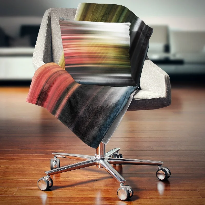 Mohair blankets with a unique sheen and softnessDesignart 'Horizontal Lights' Contemporary Throw Blanket Mohair blankets with a unique sheen and softnessDesignart 'Horizontal Lights' Contemporary Throw Blanket