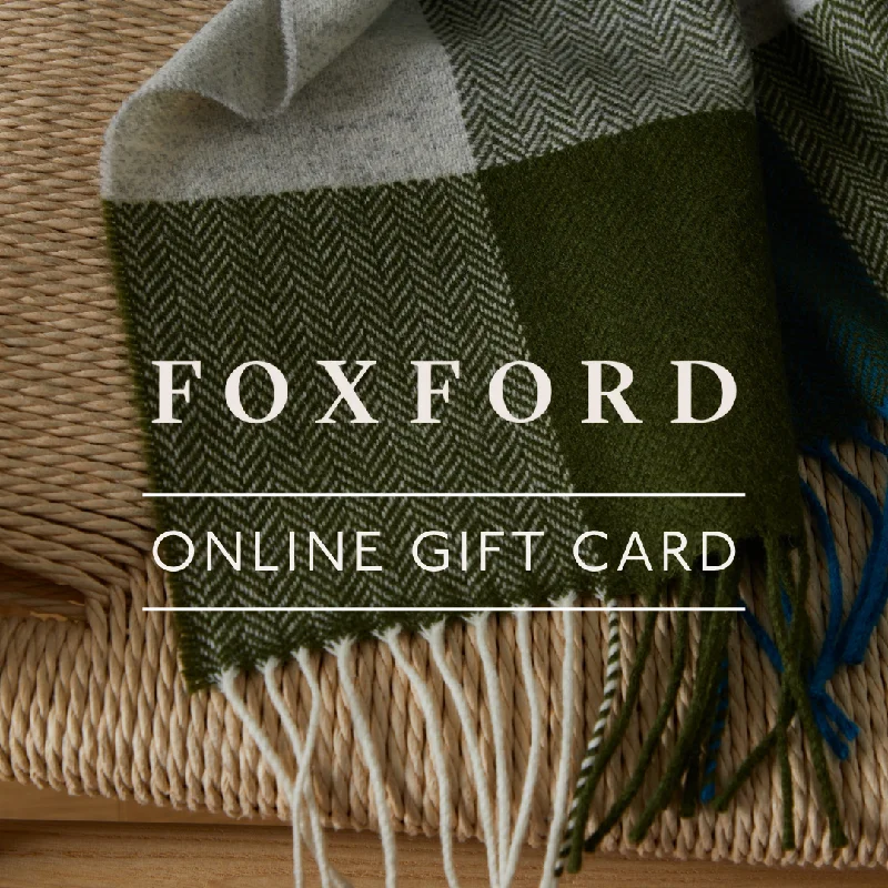 Microfiber blankets that are durable and easy to care forFoxford Online Gift card