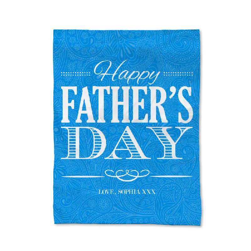 Cotton blankets for breathability and a lightweight feelFather's Day Blanket - Large Cotton blankets for breathability and a lightweight feelFather's Day Blanket - Large