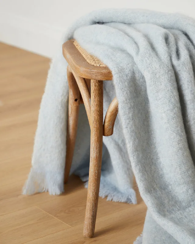 Wool blankets with natural warmth and insulationFoxford Inishglora Mohair Throw