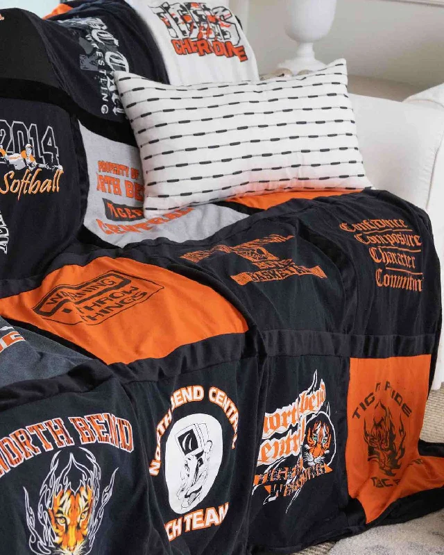 King - size blankets to cover large beds comfortablyFuzz Monsta® T-Shirt Quilts