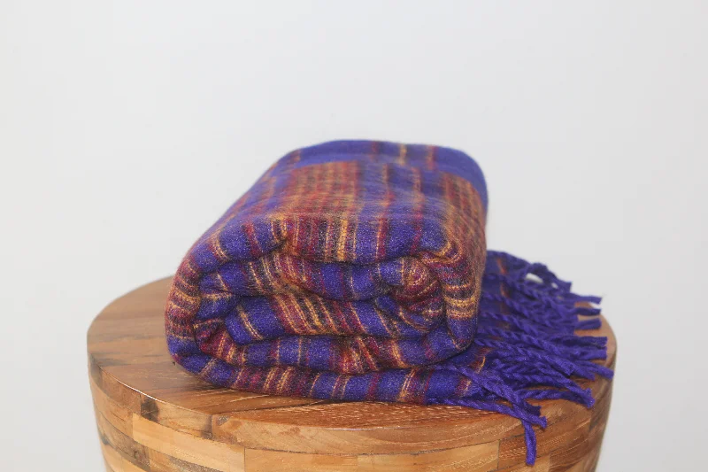 Bamboo fiber blankets with natural antibacterial propertiesHimalayan Yak Blanket - Purple Bamboo fiber blankets with natural antibacterial propertiesHimalayan Yak Blanket - Purple