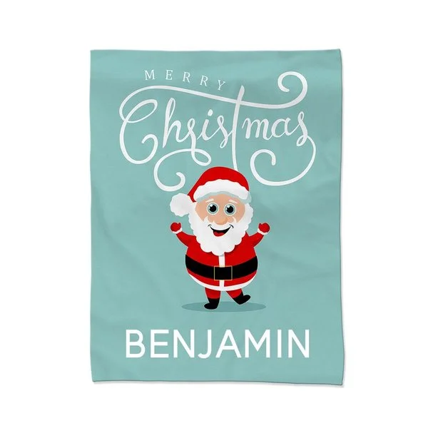 Queen - size blankets for standard - sized bedsJolly Santa Blanket - Medium