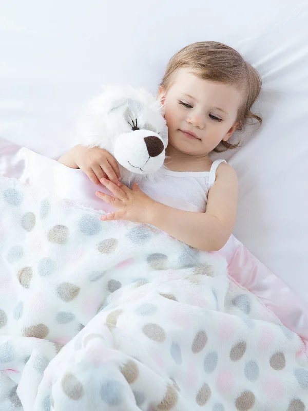 King - size blankets to cover large beds comfortablyLuxe™ Dot Baby Blanket