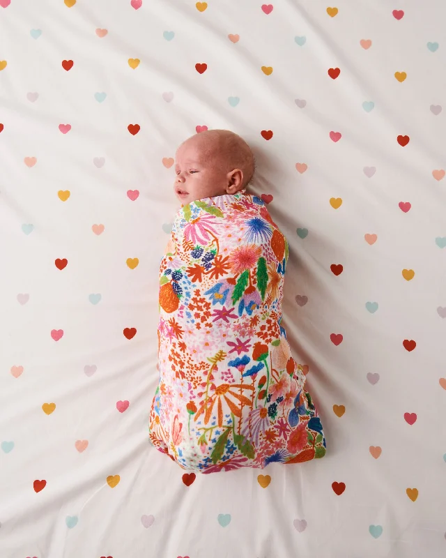 King - size blankets to cover large beds comfortablyMeandering Meadow Bamboo Swaddle King - size blankets to cover large beds comfortablyMeandering Meadow Bamboo Swaddle