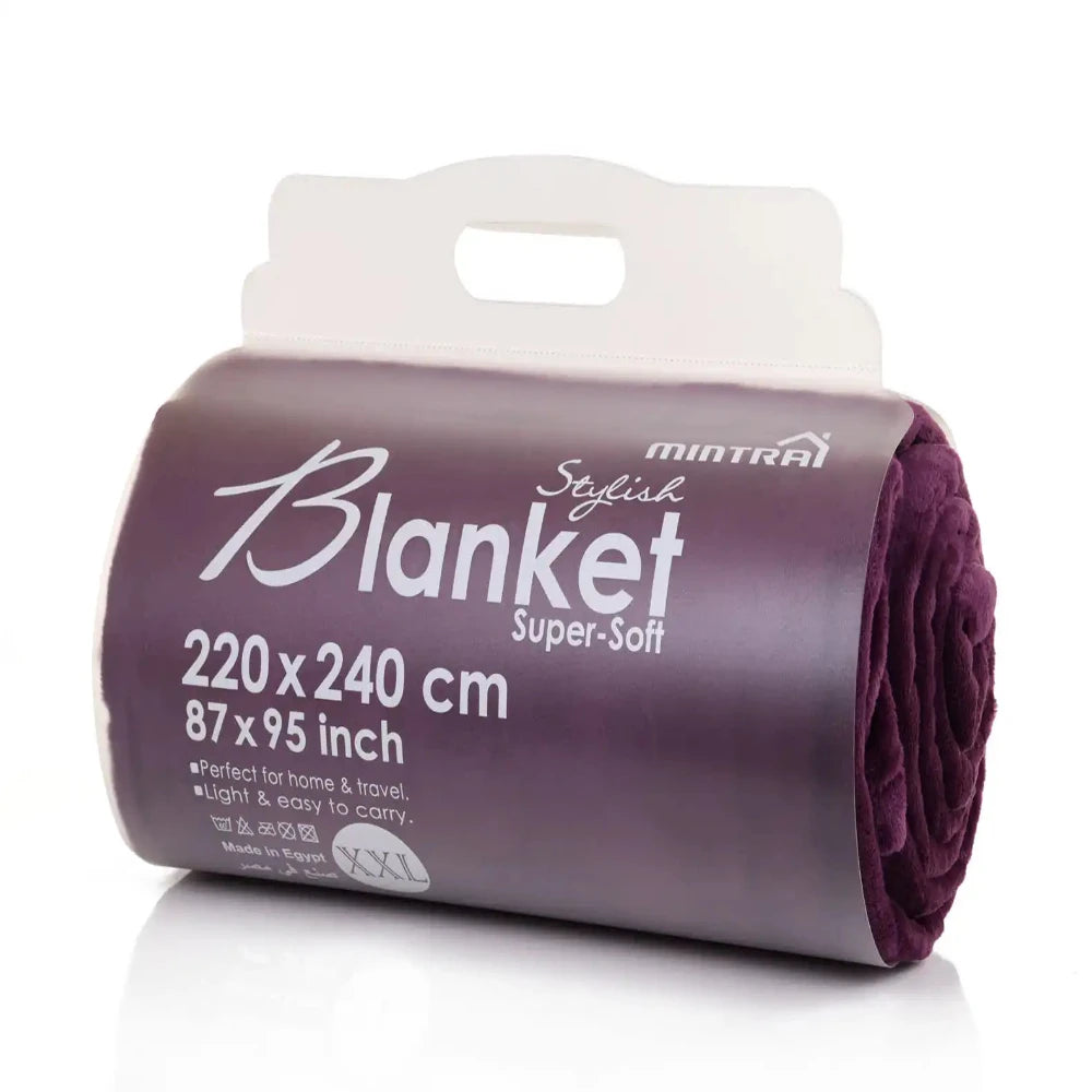 Cotton blankets for breathability and a lightweight feelMicrofiber Blanket (220 cm x 240 cm) Cotton blankets for breathability and a lightweight feelMicrofiber Blanket (220 cm x 240 cm)