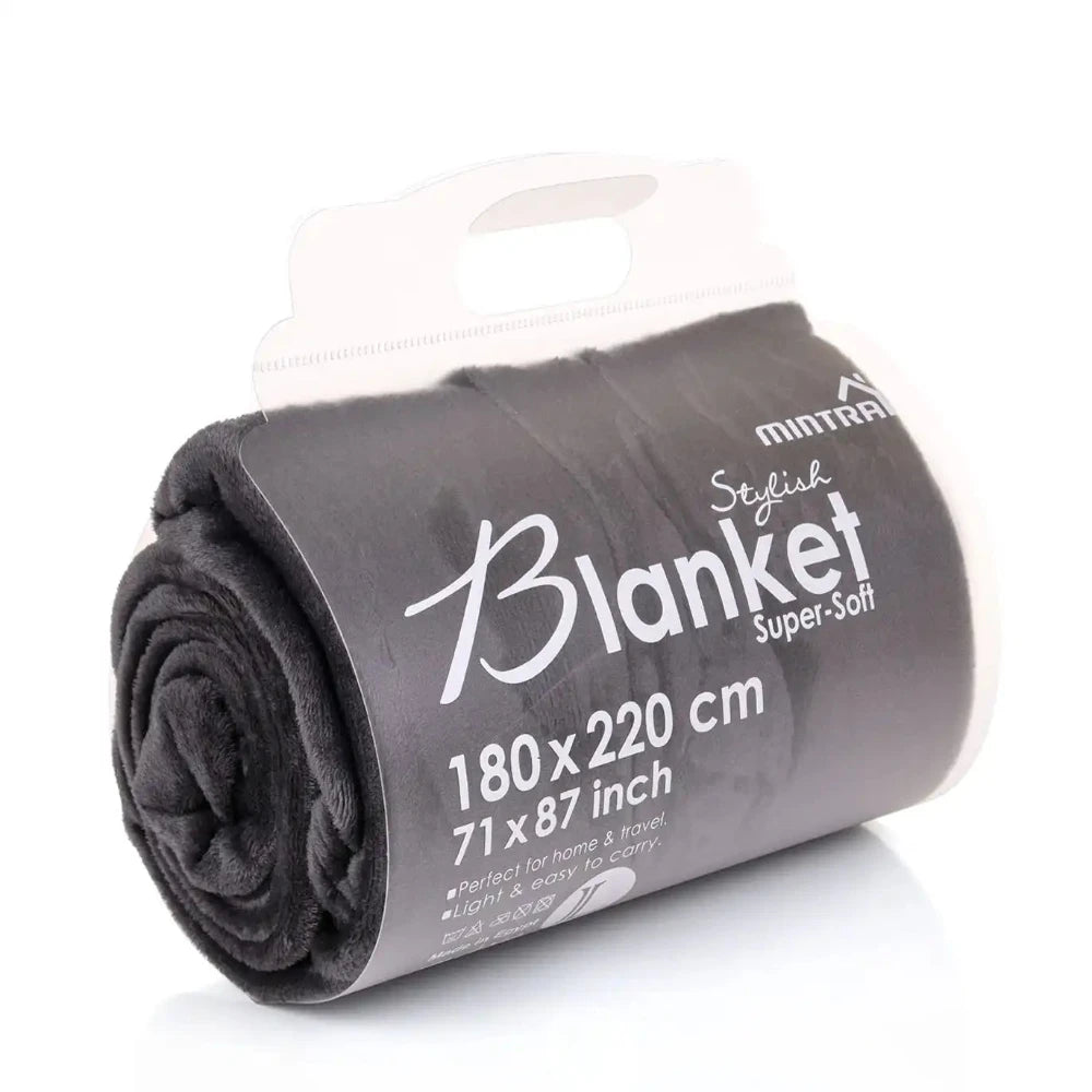 Queen - size blankets for standard - sized bedsMicrofiber Blankets (180 cm x 220 cm )