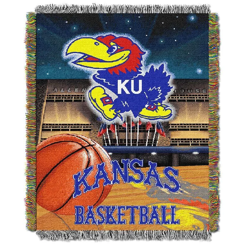 Synthetic fiber blend blankets for a budget - friendly choiceNCAA University of Kansas Jayhawks School Tapestry Throw Synthetic fiber blend blankets for a budget - friendly choiceNCAA University of Kansas Jayhawks School Tapestry Throw