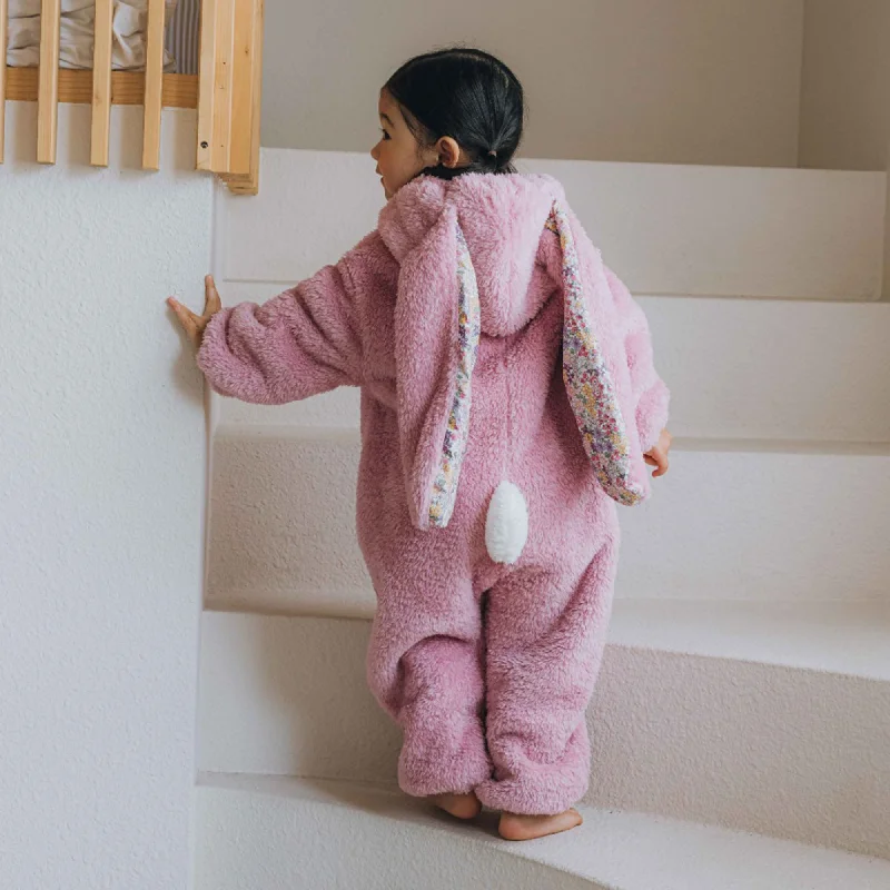 Silk blankets with a smooth and elegant touchOnesie with Rabbit Ears - Pink