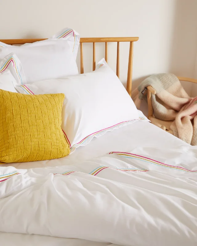 Bamboo fiber blankets with natural antibacterial propertiesFoxford Rainbow Oxford Pillowcase Set Bamboo fiber blankets with natural antibacterial propertiesFoxford Rainbow Oxford Pillowcase Set