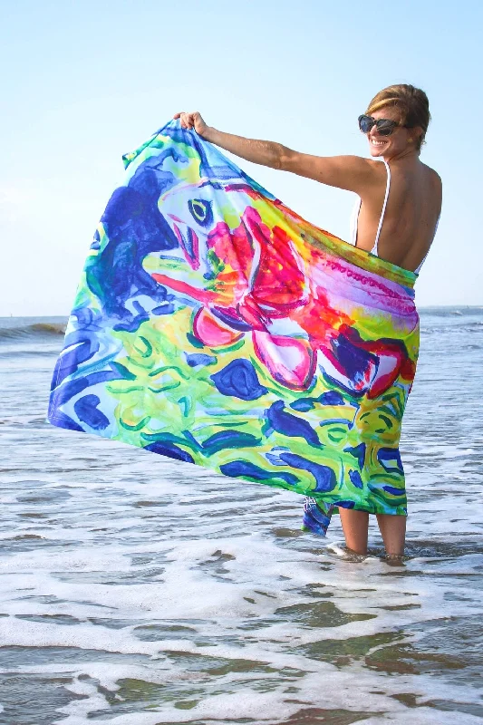 Queen - size blankets for standard - sized bedsRainbow Trout Blanket