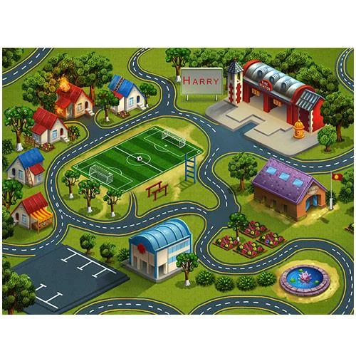 Chenille blankets with a thick and fuzzy textureSmall Fire & Rescue Play Blanket
