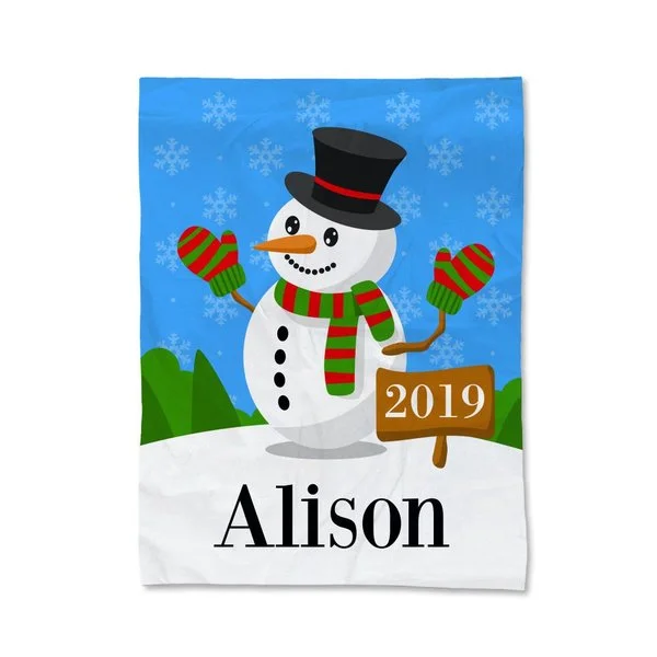 King - size blankets to cover large beds comfortablySnowman Blanket - Small