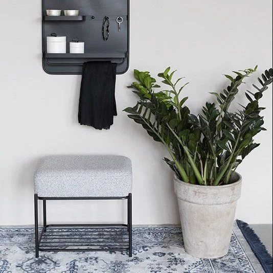 Cashmere blankets for ultimate softness and luxuryMilou Rectangular Stool