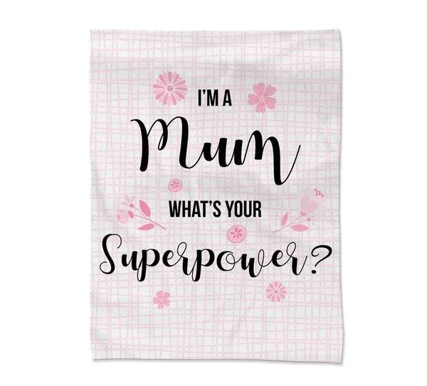 Silk blankets with a smooth and elegant touchSuperpower Blanket - Small