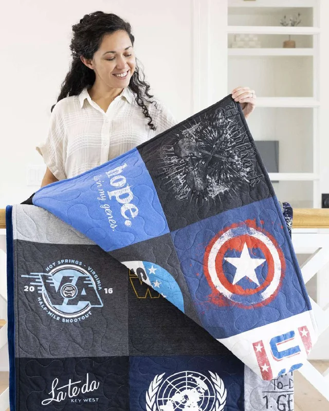 Synthetic fiber blend blankets for a budget - friendly choicePremium Double-Sided T-Shirt Quilts Synthetic fiber blend blankets for a budget - friendly choicePremium Double-Sided T-Shirt Quilts