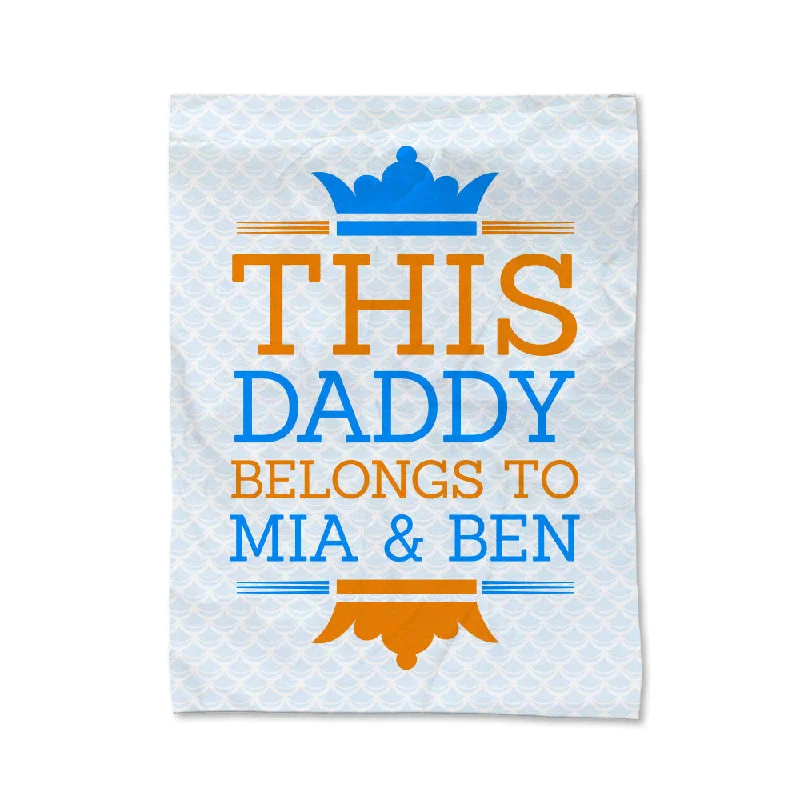 Cotton blankets for breathability and a lightweight feelThis Daddy Blanket - Small