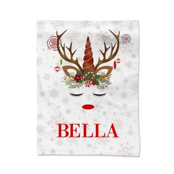 Fleece blankets for a cozy and plush textureUnicorn Blanket - Small
