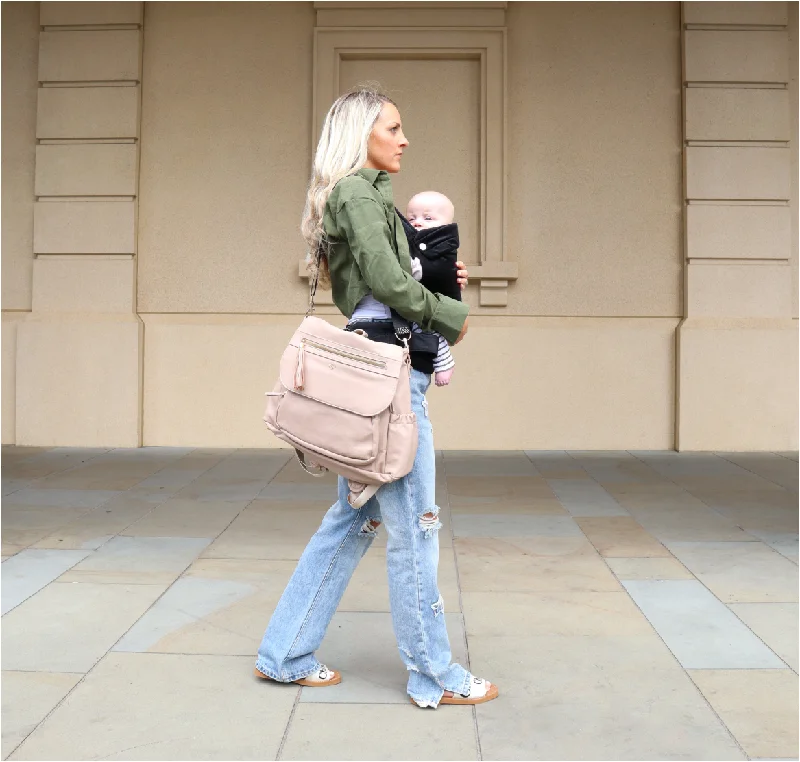 Queen - size blankets for standard - sized bedsVegan Leather Lilli Changing Bag™️ - Frappe