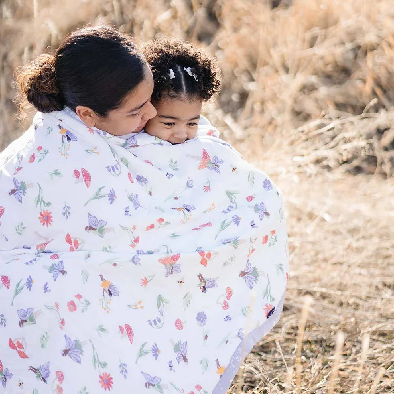 Rayon from bamboo blankets for a silky and breathable feelWoodland Fairy + Fairy Dust Oh So Soft Muslin Super Snuggle Blanket Rayon from bamboo blankets for a silky and breathable feelWoodland Fairy + Fairy Dust Oh So Soft Muslin Super Snuggle Blanket