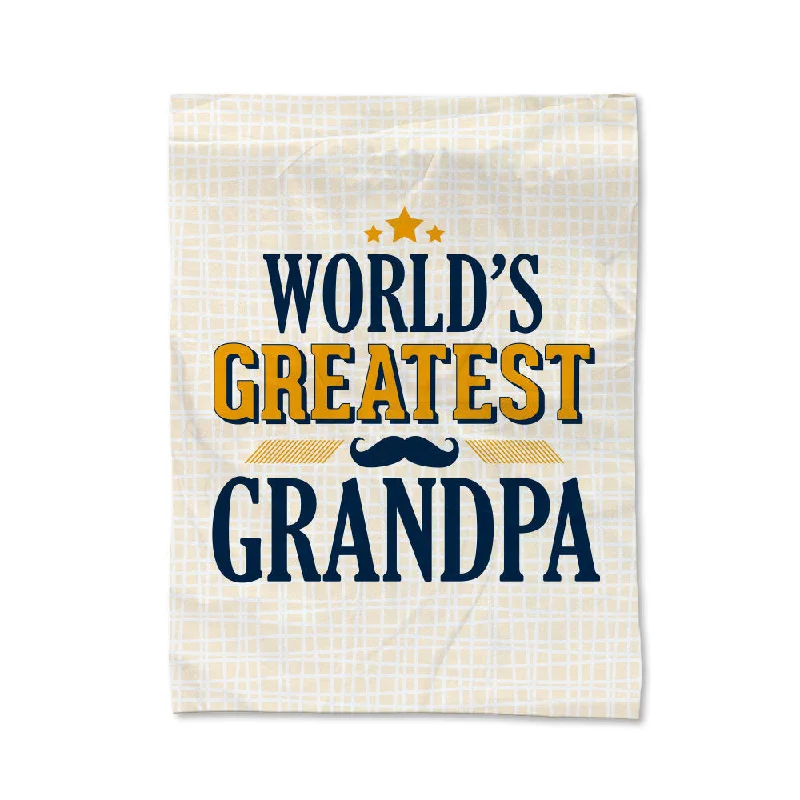 Cotton blankets for breathability and a lightweight feelWorld's Greatest Blanket - Large