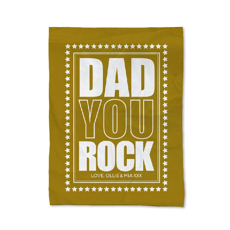 Synthetic fiber blend blankets for a budget - friendly choiceYou Rock Blanket - Small Synthetic fiber blend blankets for a budget - friendly choiceYou Rock Blanket - Small