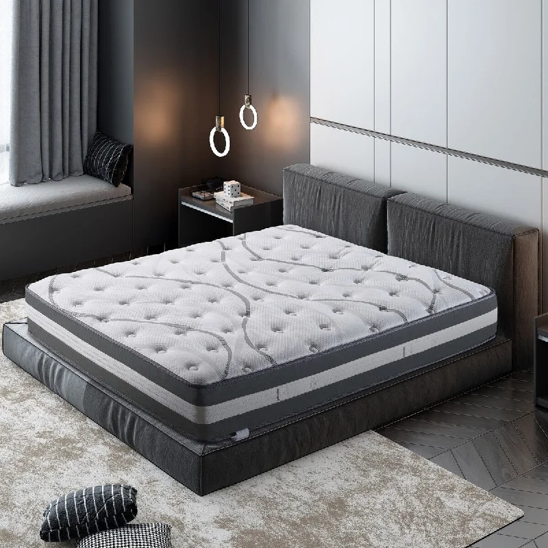 Organic cotton mattresses for a chemical - free sleep surface12” Hybrid Pocket Spring Mattress Organic cotton mattresses for a chemical - free sleep surface12” Hybrid Pocket Spring Mattress