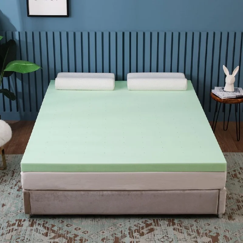 King - size mattresses for spacious master bedrooms3 in.Green California King Memory Foam Mattress