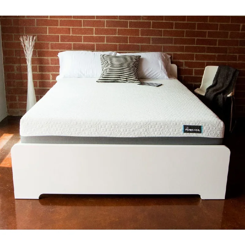 Organic cotton mattresses for a chemical - free sleep surfaceAmeena 10-inch Gel Memory Foam Twin XL-size Mattress Organic cotton mattresses for a chemical - free sleep surfaceAmeena 10-inch Gel Memory Foam Twin XL-size Mattress
