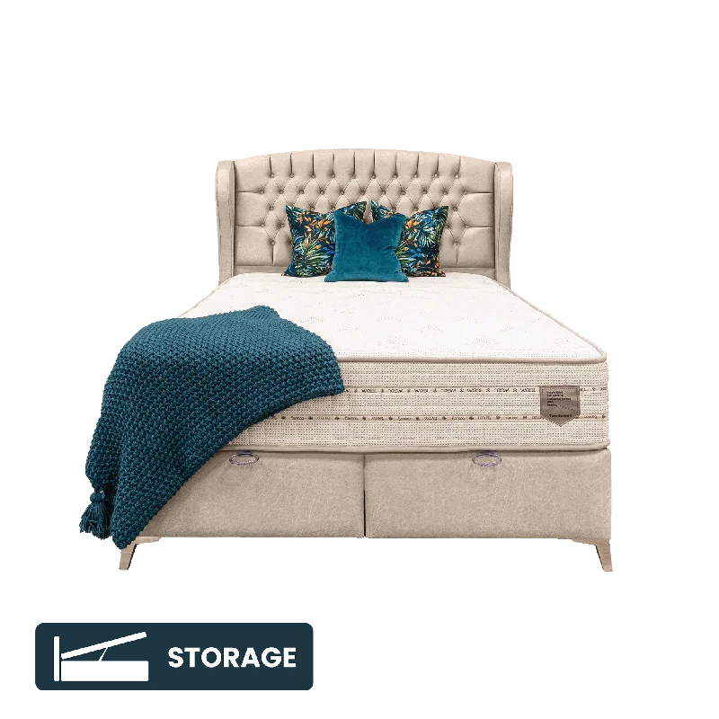 Latex mattresses with natural bounce and breathabilityAthos Ottoman Storage Bedframe Latex mattresses with natural bounce and breathabilityAthos Ottoman Storage Bedframe