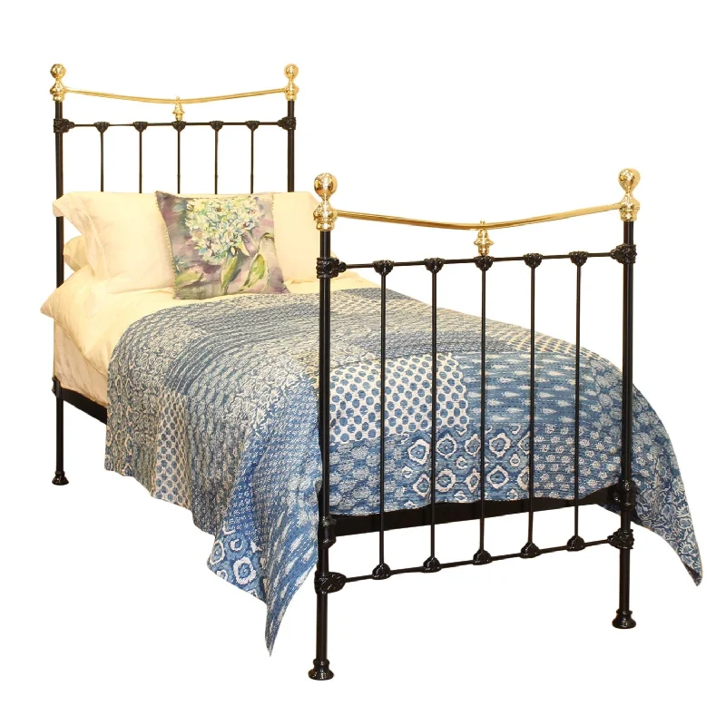 King - size mattresses for spacious master bedroomsBlack Antique Single Bed MS67