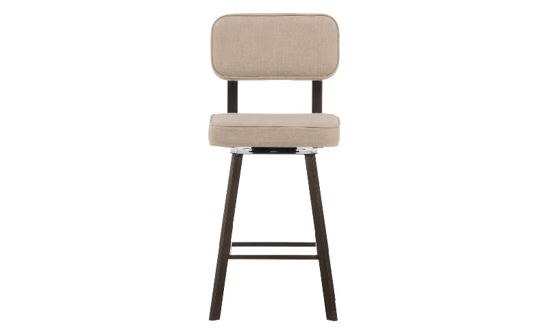 Hybrid mattresses combining foam and innerspring technologyBrixton Swivel Counter Stool