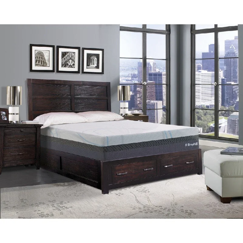 King - size mattresses for spacious master bedroomsBroyhill 13-inch Twin XL-size Plush top Gel Foam Mattress King - size mattresses for spacious master bedroomsBroyhill 13-inch Twin XL-size Plush top Gel Foam Mattress