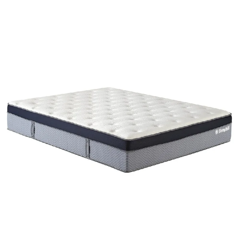 Wool - filled mattresses for natural insulation and moisture - wickingBroyhill Natural Spring Norwich 12.5-inch Cooling Hybrid Mattress
