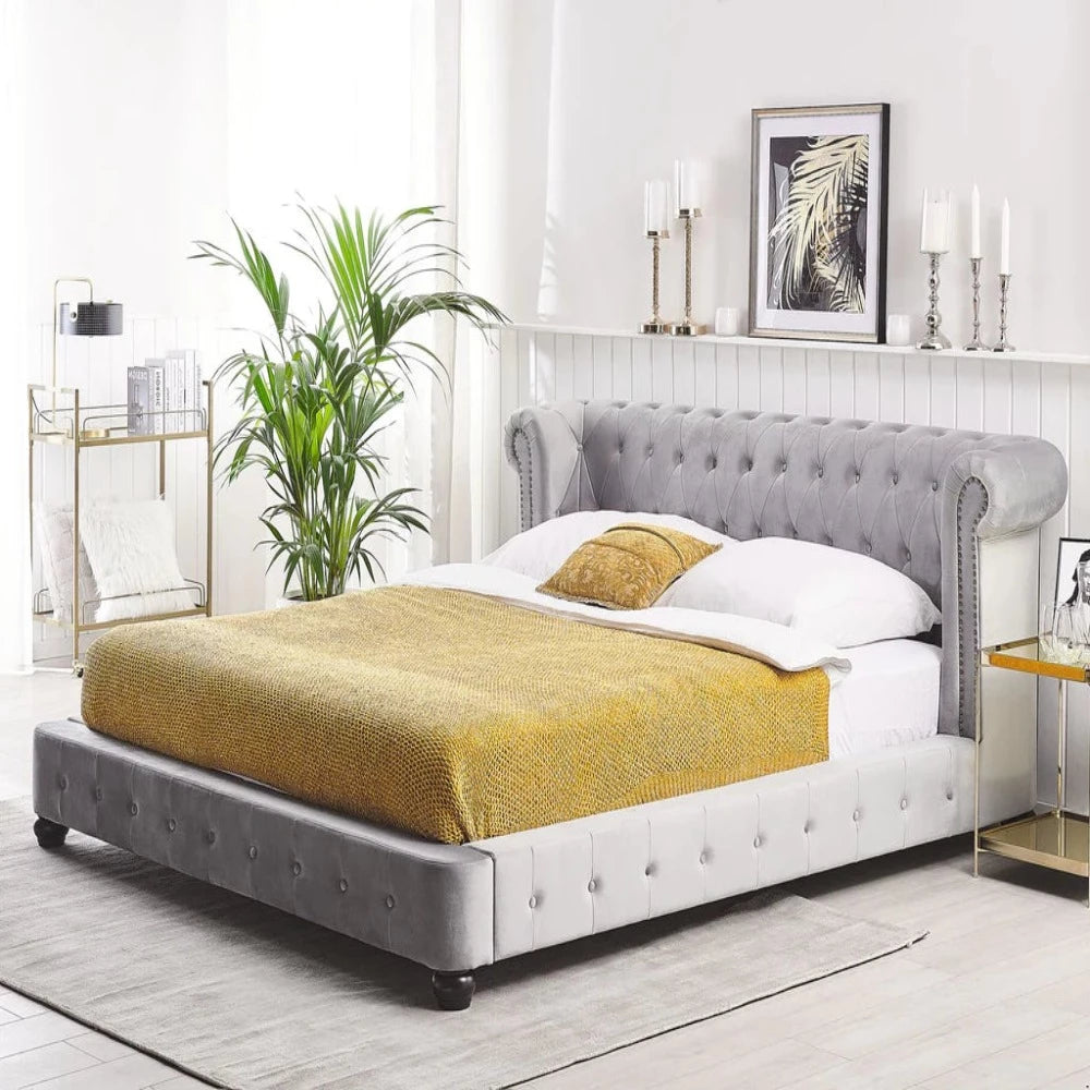 Polyester - foam mattresses for budget - friendly optionsCavailon Upholstered Without Storage Bed in Suede Polyester - foam mattresses for budget - friendly optionsCavailon Upholstered Without Storage Bed in Suede