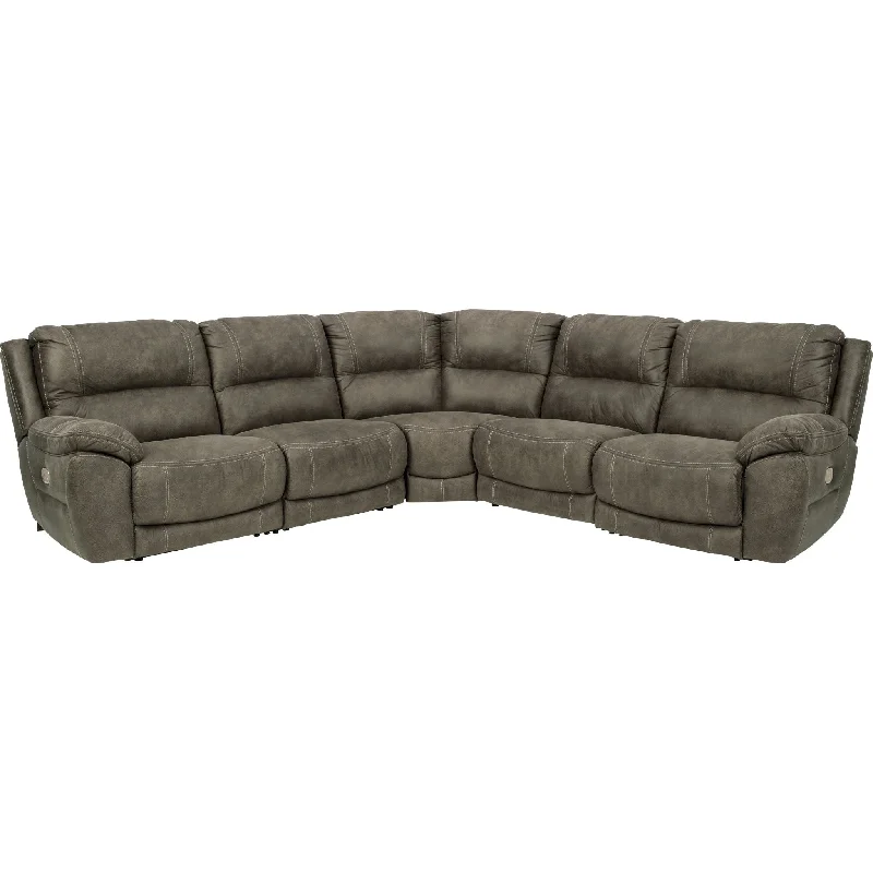 Queen - size mattresses for couples and standard bedroomsCranedall 5 Piece Power Reclining Sectional