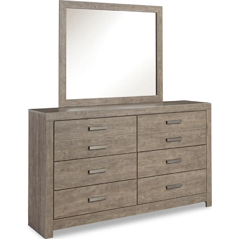 Polyester - foam mattresses for budget - friendly optionsCulverbach Dresser and Mirror - Gray Polyester - foam mattresses for budget - friendly optionsCulverbach Dresser and Mirror - Gray