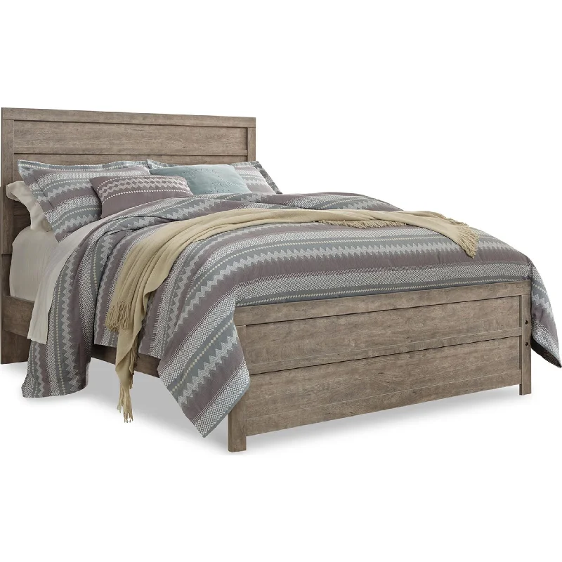 Wool - filled mattresses for natural insulation and moisture - wickingCulverbach Platform Bed - Gray Wool - filled mattresses for natural insulation and moisture - wickingCulverbach Platform Bed - Gray