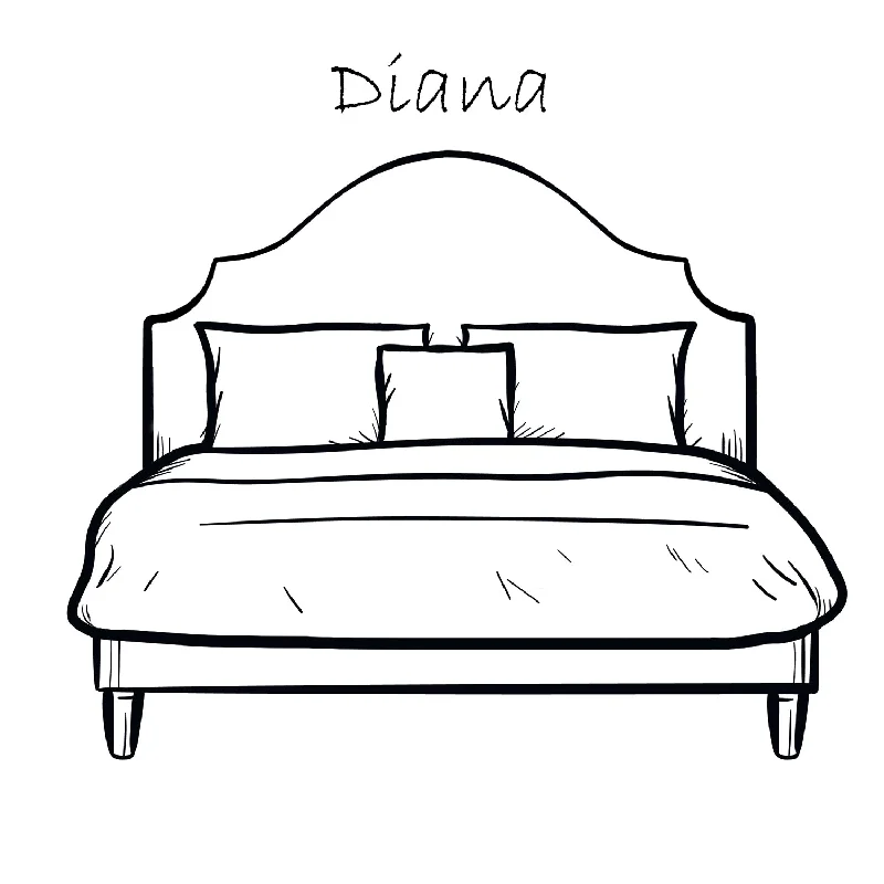 Hybrid mattresses combining foam and innerspring technologyDiana Headboard - Bespoke Range Hybrid mattresses combining foam and innerspring technologyDiana Headboard - Bespoke Range