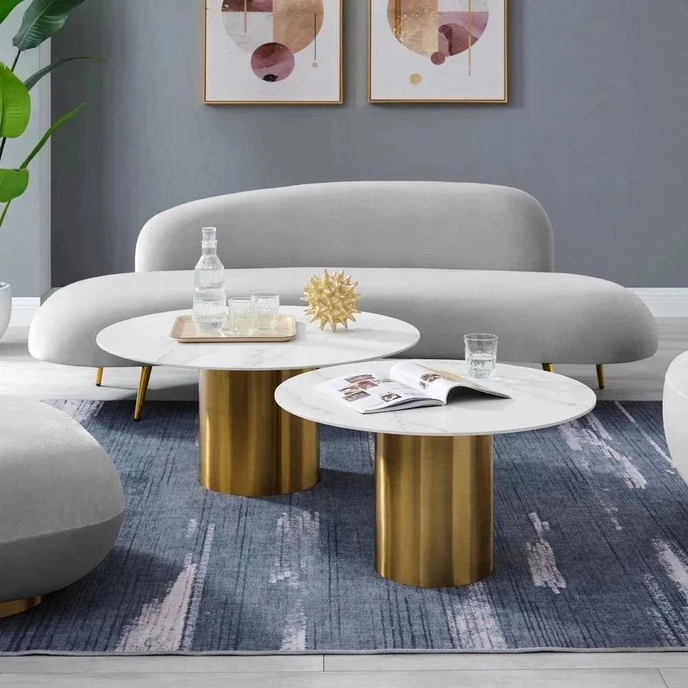 Wool - filled mattresses for natural insulation and moisture - wickingDonald Luxury Modern Suede Sofa Set in Grey (Living Room Combo)