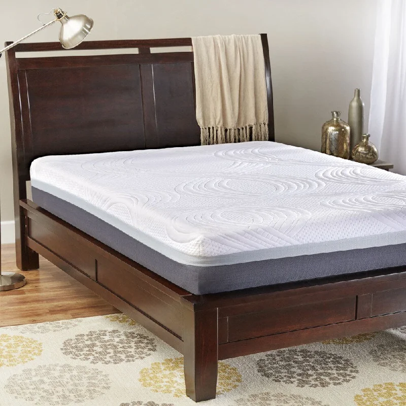 Gel - infused memory foam mattresses for cooler sleepInnerSpace Sleep Luxury 10-inch California King-size Cushion Comfort Mattress Gel - infused memory foam mattresses for cooler sleepInnerSpace Sleep Luxury 10-inch California King-size Cushion Comfort Mattress