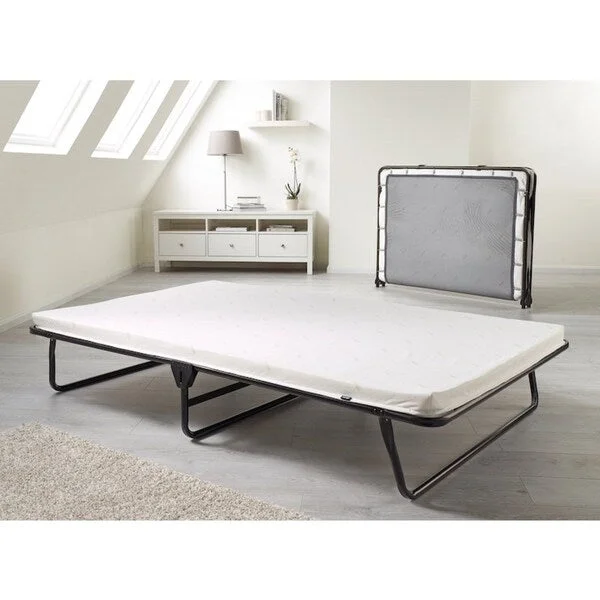 Gel - infused memory foam mattresses for cooler sleepJay-Be Saver Oversized Folding Bed with Airflow Mattress Gel - infused memory foam mattresses for cooler sleepJay-Be Saver Oversized Folding Bed with Airflow Mattress